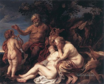  Bild Kunst - Bildung von Jupiter Flämisch Barock Jacob Jordaens